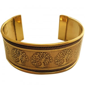 BRACELET - Brass Tree of Life