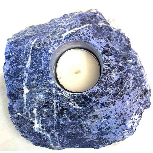 Sodalite Tealight Candle Holders