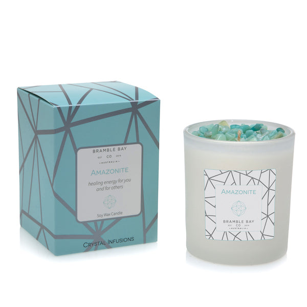 Crystal Candles - Amazonite