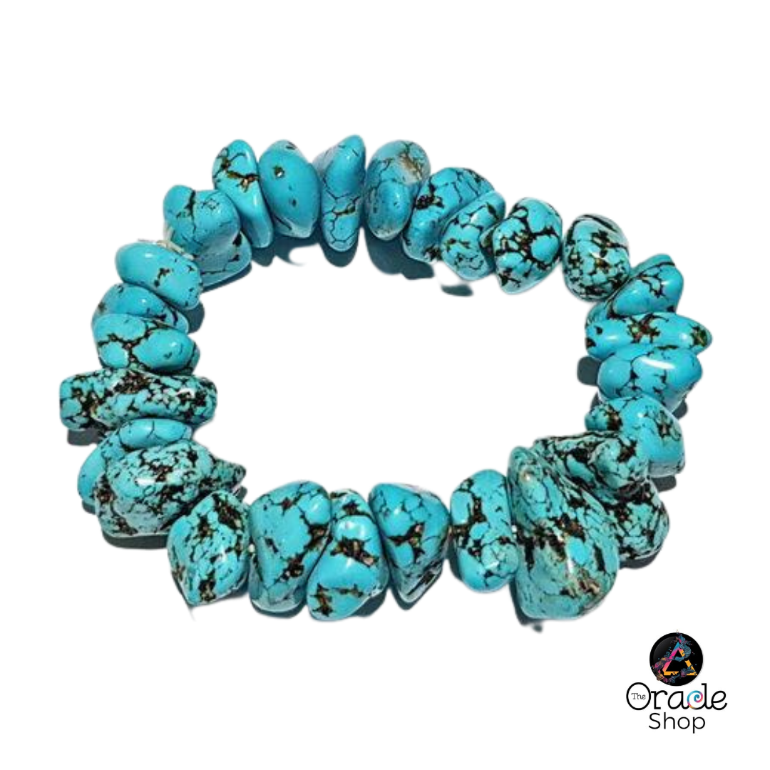 Turquenite Chunky Chip Bracelet