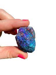 Chalcopyrite - Peacock Ore - Rough Crystal Large