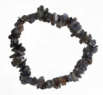 Iolite Chip Bracelets