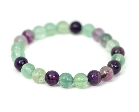 Fluorite Bead Bracelets