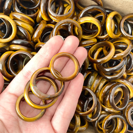 Tiger Eye Rings