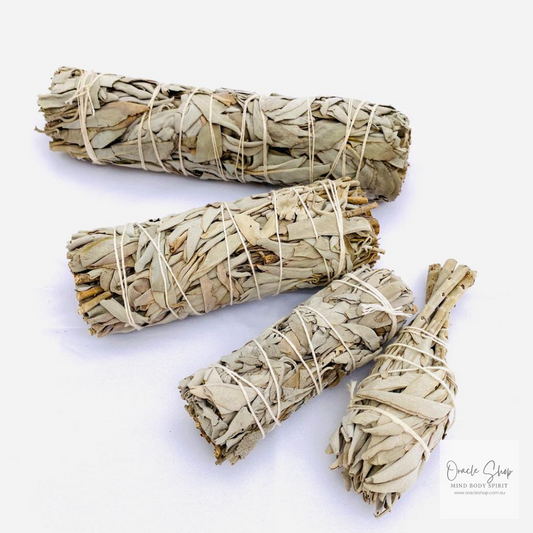 California White Sage - LARGE Sticks- Smudge Stick