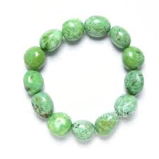 Chrysoprase Nugget Bracelet 8mm