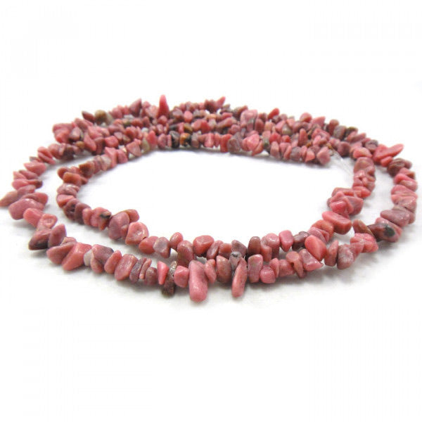 Rhodonite Chip Bracelet