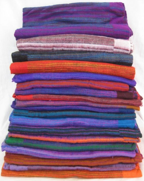 TIBETAN WOOL WRAPS - YOGA MEDITATION