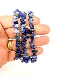 Blue Spot Jasper Chip Bracelet