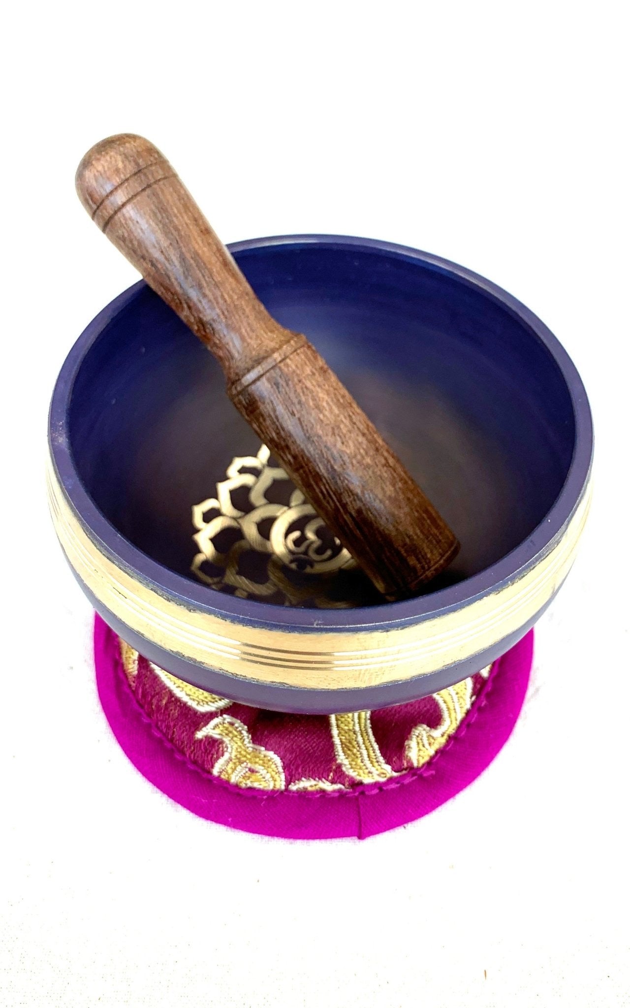 Tibetan Singing Bowls in Box 6cm - 7 Chakras Colours