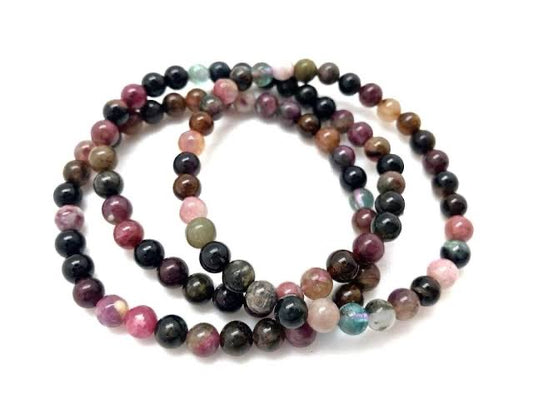 Mixed Tourmaline Bead Bracelet