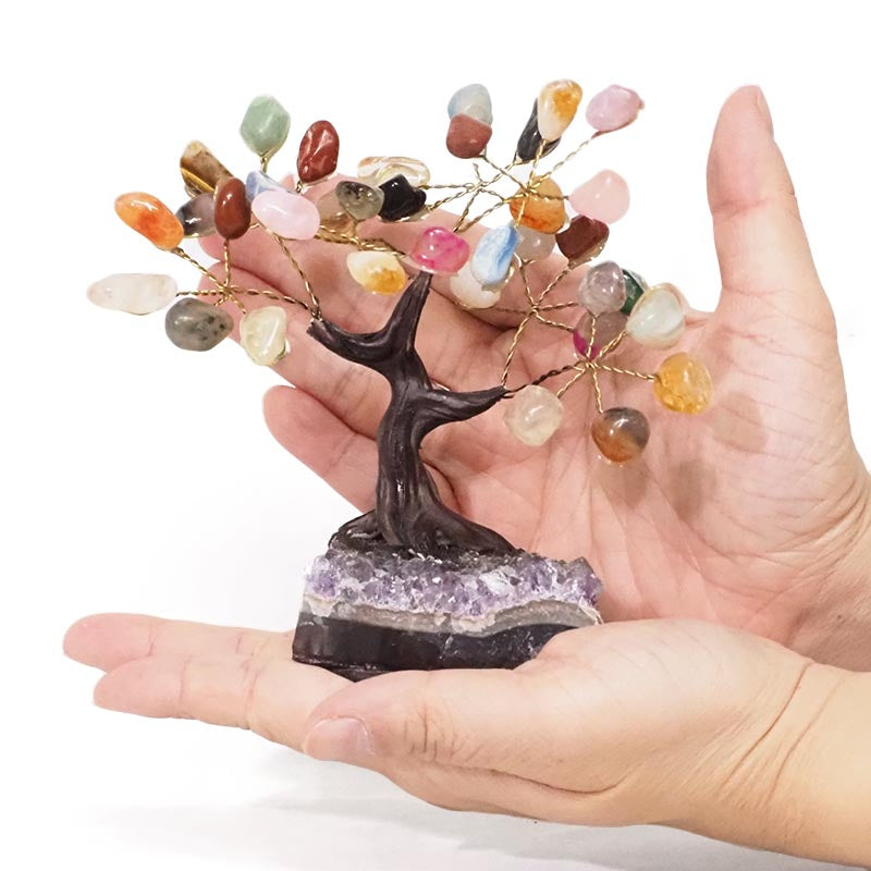 MIXED CRYSTAL Bonsai Tree 14