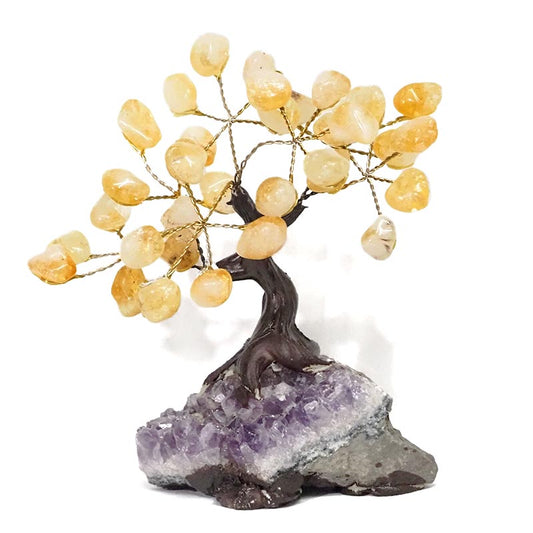 CITRINE Bonsai Tree 14