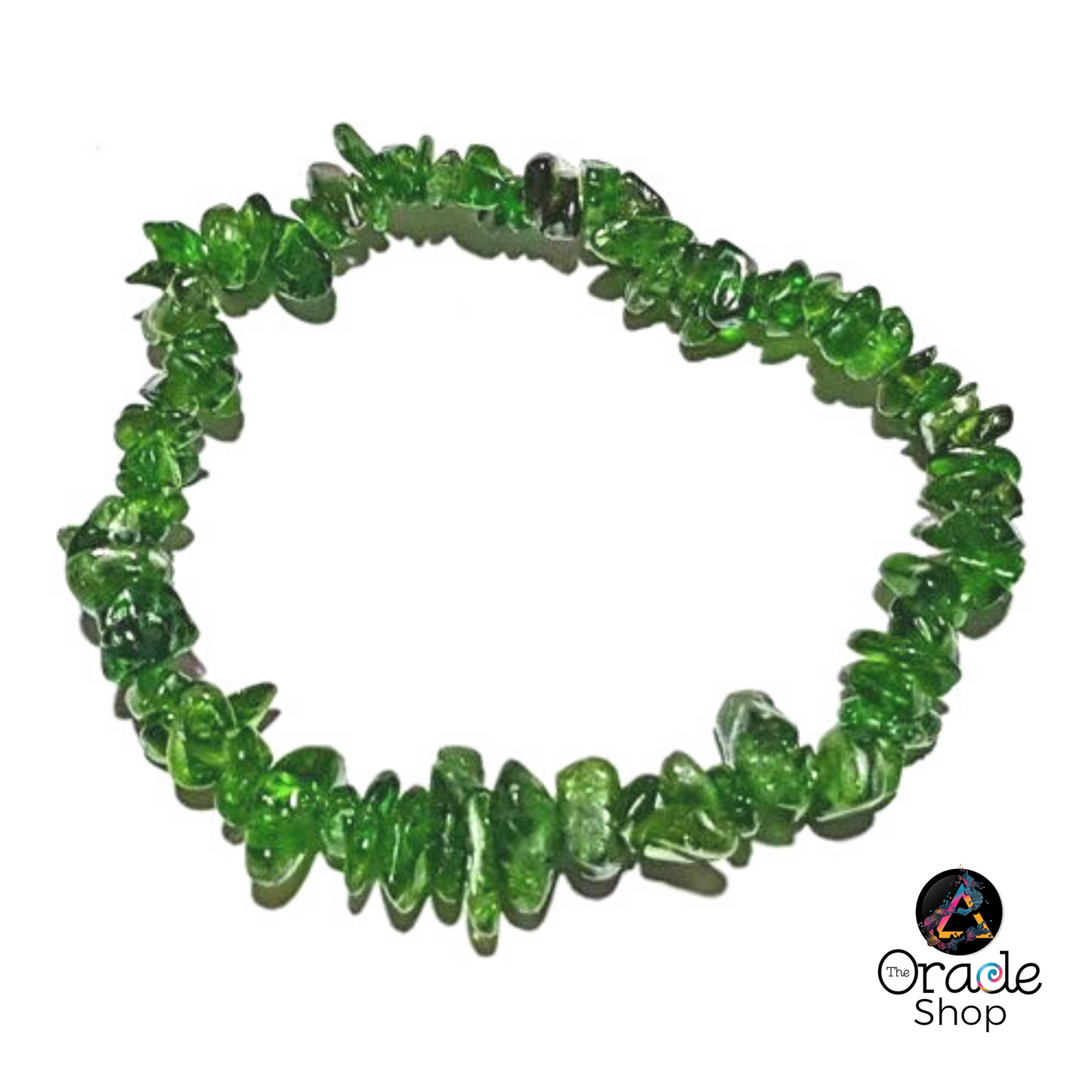 Diopside Chip Bracelet