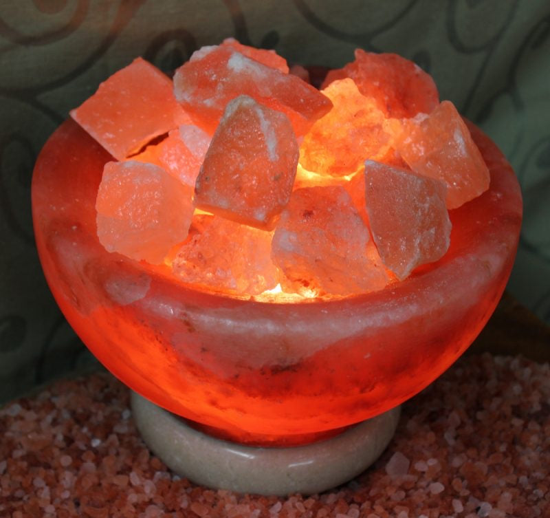 Fire Bowl Salt Lamp Himalayan