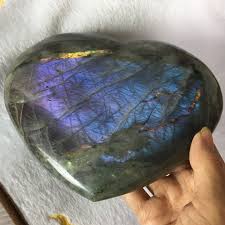 Labradorite Crystal Heart 002