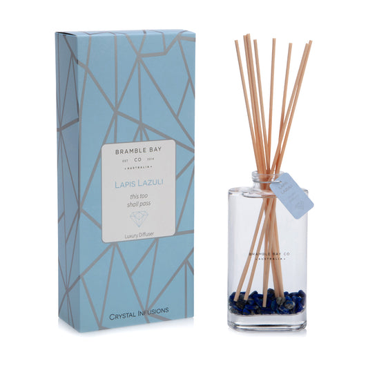 Crystal Diffusers Lapis Lazuli - Rose, Jasmine and Sweet Orange