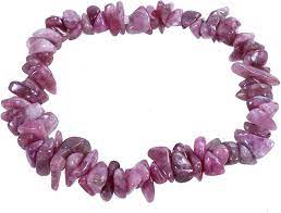 Lepidolite Crystal Chip Bracelet