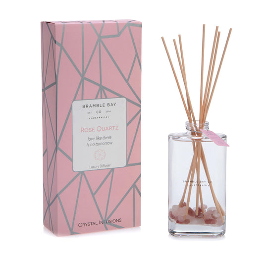 Crystal Diffusers Rose Quartz - Rose and Garden Blossom